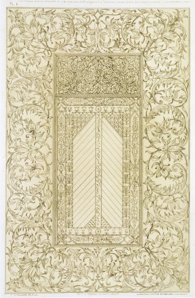 1857年にパリのDelatreが発行した「Art and Industry」のトルコの煙突の例 作： Jean Francois Albanis de Beaumont